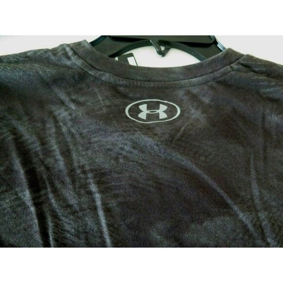 Under Armour Mens Sz L Gray Tech Print Short Sleeve Tee Shirt $60 - Picture 4 of 7